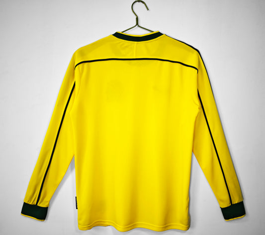 Brazil World Cup 1998 Home Jersey - Long Sleeve