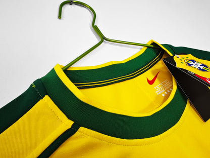 Brazil World Cup 1998 Home Jersey - Long Sleeve